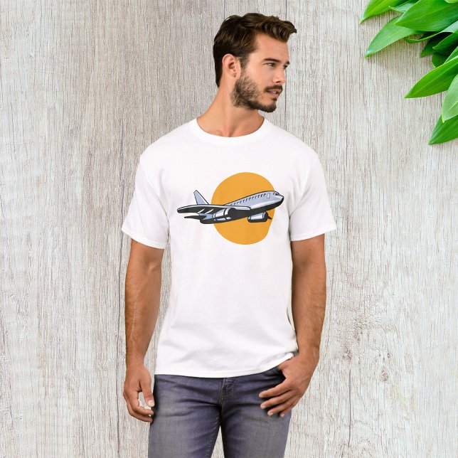 Retro Airplane Vintage Jet Travel Art Design  T-Shirt (Creator Uploaded)