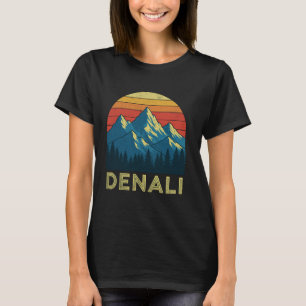 Retro Alaska Denali National Park Shirt for Men Wo