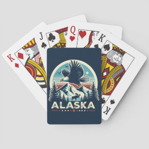 Retro Alaska Playing Cards