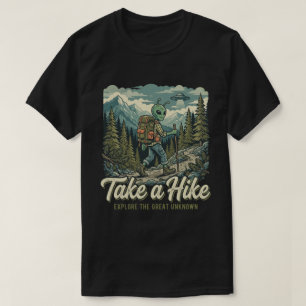 Retro Alien Bigfoot Outdoor Gear T-Shirt