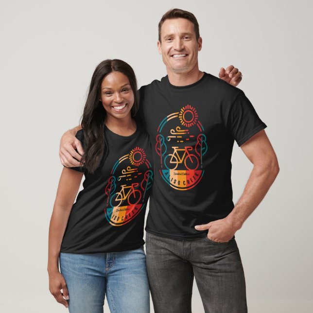 Retro Aliso Creek Bike Trail. T-Shirt (Unisex)