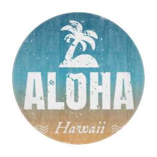 Retro Aloha Hawaii Cutting Board