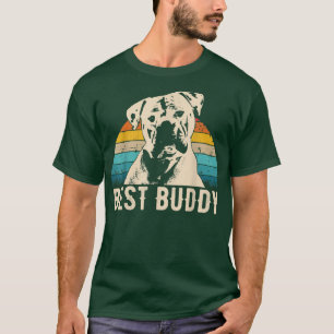 Retro American Bulldog  Men Women Kids Gift  T-Shirt