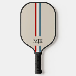 Retro American Designed Pickleball Paddle.Navy Paddle