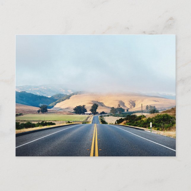 Retro American Scenery Postcard (Front)