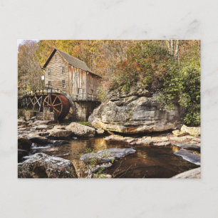 Retro American Scenery Postcard