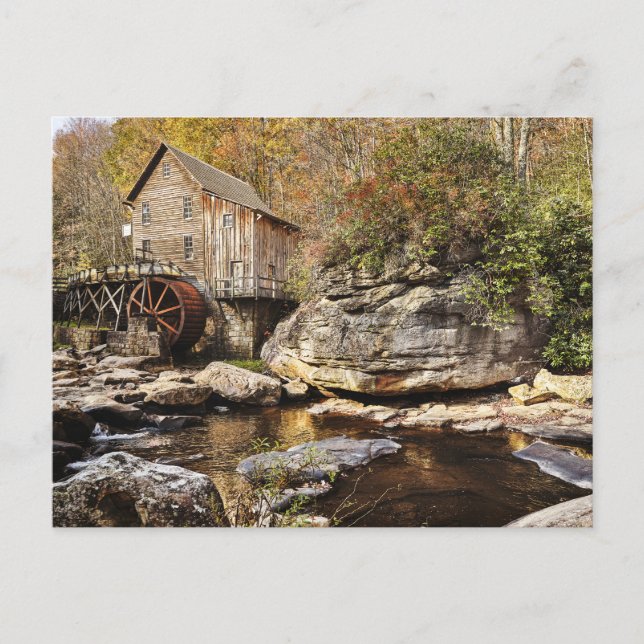 Retro American Scenery Postcard (Front)