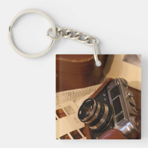Retro analogue Photo Camera Keychain