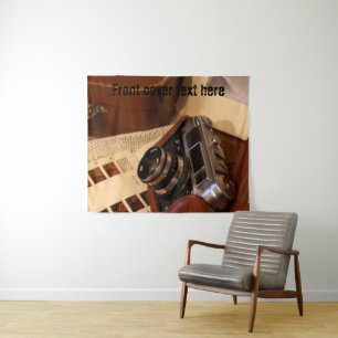 Retro analogue Photo Camera Tapestry