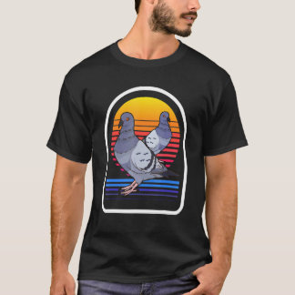 Retro Animal  Bird Pigeon Breeder Pigeon T-Shirt