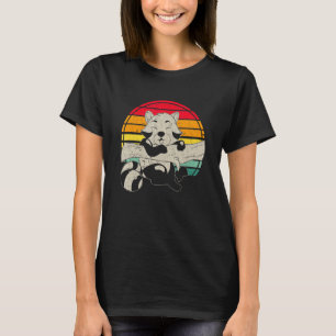 Retro Animal China Wildlife Wild Chinese Red Panda T-Shirt