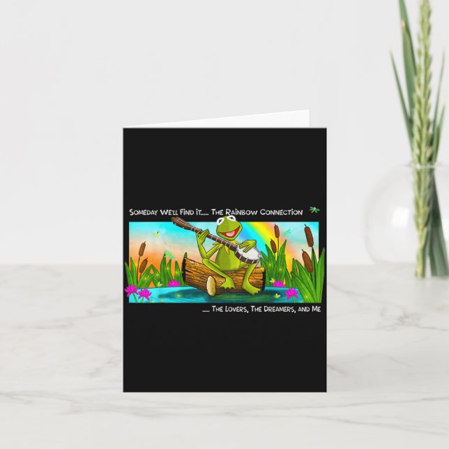 Retro Animal Funny Quote The Lovers The Dreamer An Card (Front)