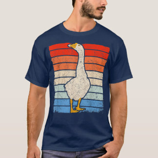 Retro Animal Goose Lover Farmer Farm Bird Goose 71 T-Shirt