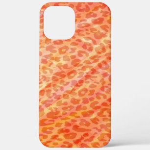 Retro animal print texture of leopard #2 iPhone 12 pro max case