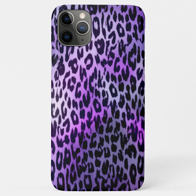 Retro animal print texture of leopard Case-Mate iPhone case (Back)