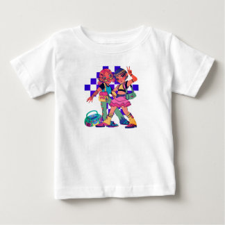 Retro Anime Duo Graphic Tee T-Shirt