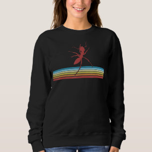 Retro Ant Animal Grunge Insect Entomologist Vintag Sweatshirt