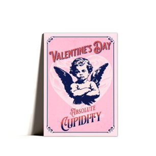 Retro Anti Valentines Day Card