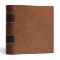 Retro Antique Book, faux leather bound brown