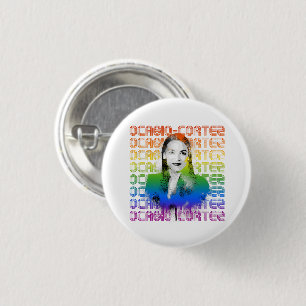 Retro AOC Pride 1 Inch Round Button
