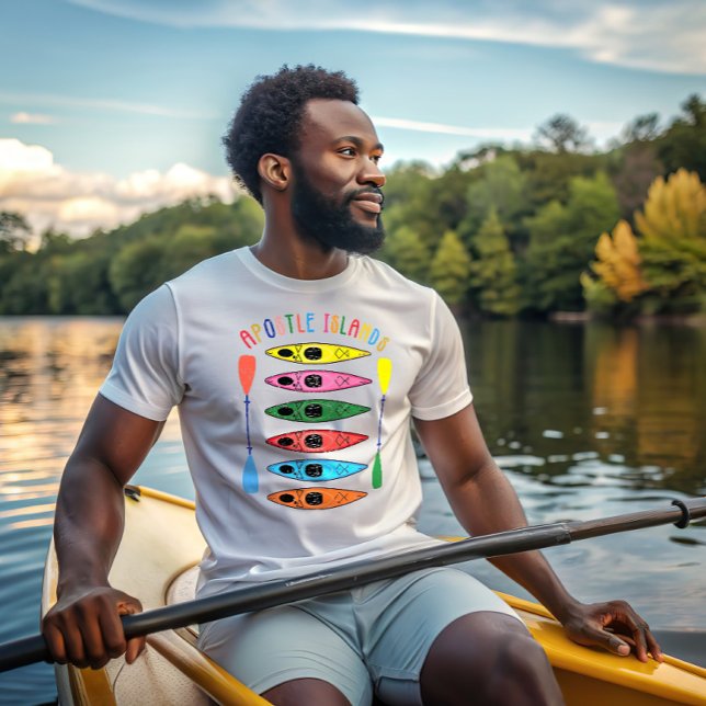 Retro Apostle Islands Kayaking T-Shirt (Creator Uploaded)