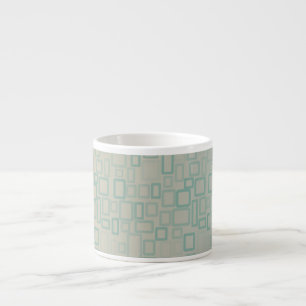 Retro Aqua Espresso Cup