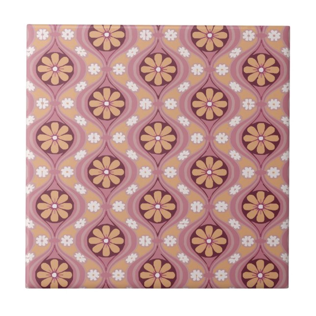 Retro Arabesque Tile (Front)