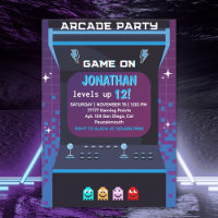 Retro Arcade Birthday Boy | Game On Party