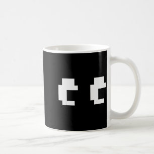 Retro Arcade Game Ghost Eyes Halloween Group Costu Coffee Mug