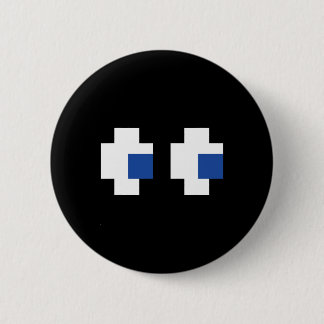 Retro Arcade Gaming Halloween Ghost Partner Group  2 Inch Round Button