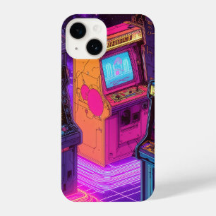 Retro Arcade Machines iPhone 14 Case