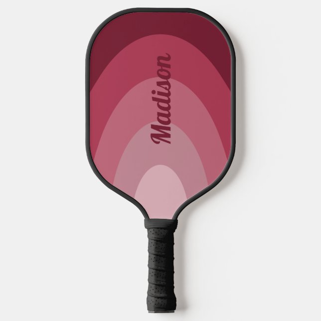 Retro Arch Personalized Pickleball Paddle (Front)