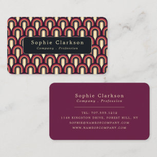 Retro Arches Business Card
