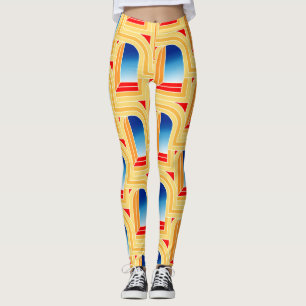 Retro Archway Leggings – Casablanca Window