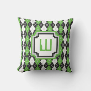 Retro Argyle Pillow