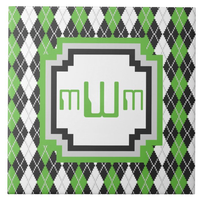 Retro Argyle Tile (Front)