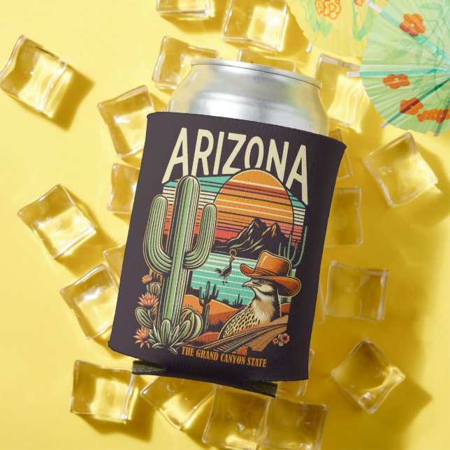 Retro Arizona Can Cooler (In Situ Summer)