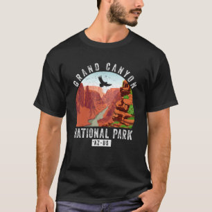 Retro Arizona Grand Canyon National Park AZ  US T-Shirt