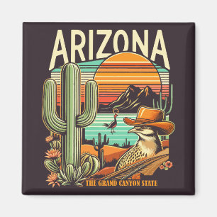 Retro Arizona Magnet