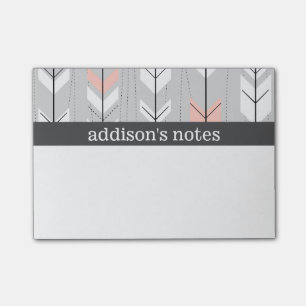 Retro Arrows Post-it Notes