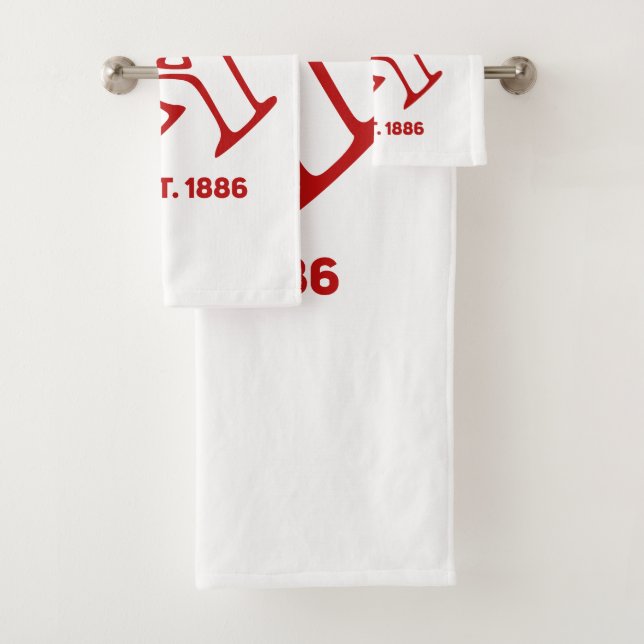 Retro Arsenal  Bath Towel Set (Insitu)