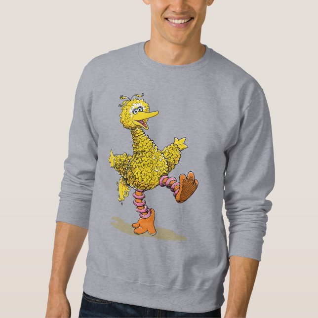 Retro Art Big Bird Sweatshirt (Front)