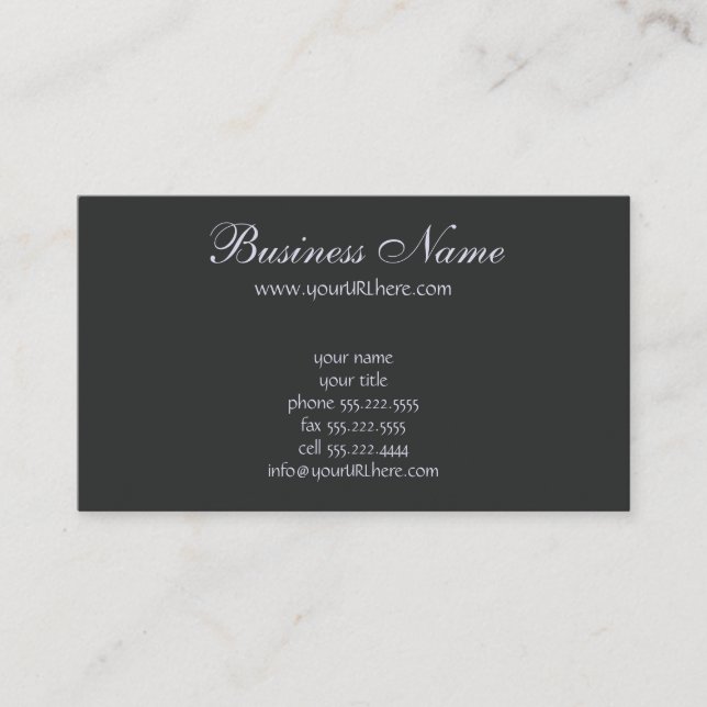 Retro Art Deco Jazz Geometric Zig Zag Pattern Business Card (Front)