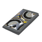 Retro Art Deco Vintage Abstract Circle Pattern