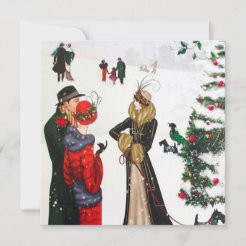 Art Deco Christmas Cards | Zazzle CA