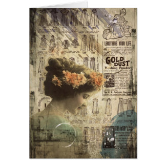 Retro Art Vintage Femme Catalogue Annonces Mode