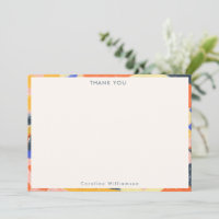 Retro Artsy Abstract Botanical Personalized