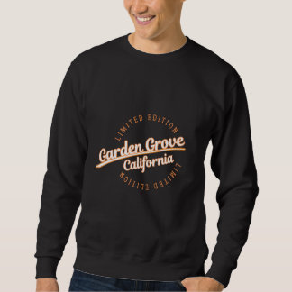 Retro Athletic Garden Grove Cali Apparel Sweatshirt