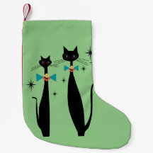 Retro Atomic Era Mid Century Modern MCM Cool Cat