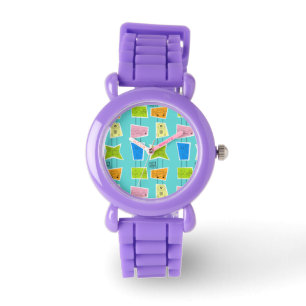 Retro Atomic Kitsch montre pour enfants